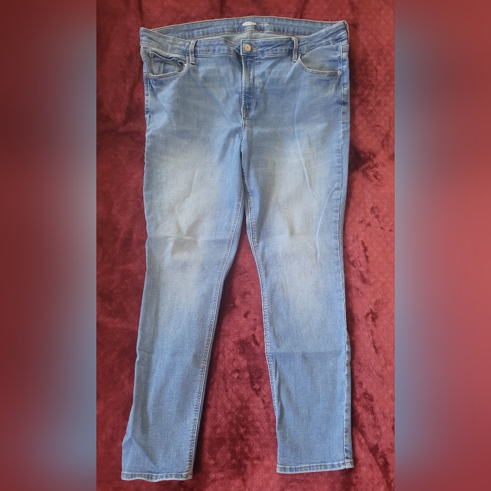 Old Navy Mid-Rise Rockstar Super Skinny Jeans Size 18